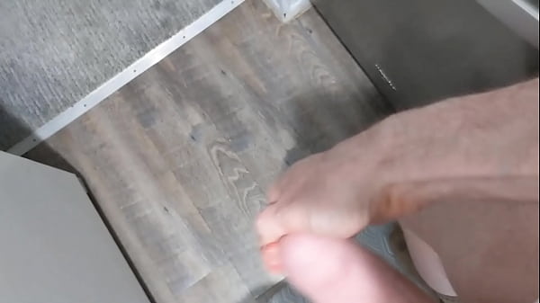 Full foreskin coverage tension covered cumshot 