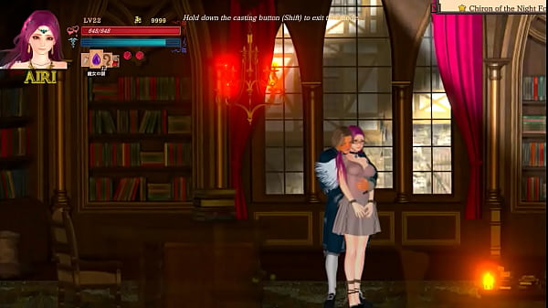 Cute woman making a blowjob to a ancient man in guilth2 erotic game video 