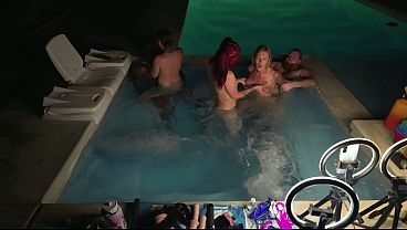 Hardcore Hot Tub Orgy Deliah Grace, Lilith Fox, Nikki Zee