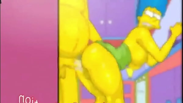 Gozando dentro do c&uacute; da marge 