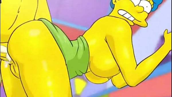 Gozando dentro do c&uacute; da marge 