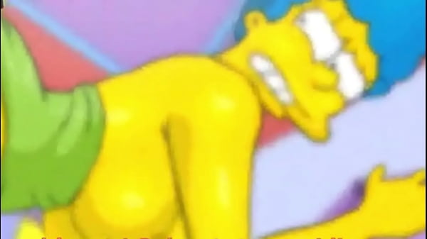 Gozando dentro do c&uacute; da marge 