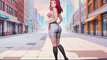 Nonton Curvy Red-haired Hottie Trapped & Pumped : Rooftop Creampie Madness Uncensored! thumbnail