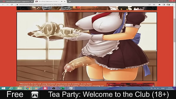 Tea welcome to the club free game itchio interactive fiction visual novel