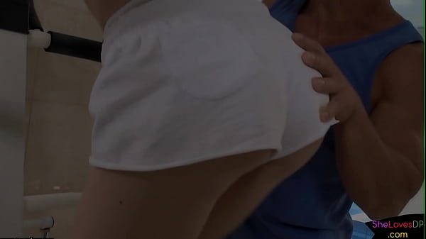Cum guzzling classy babe ass fucked