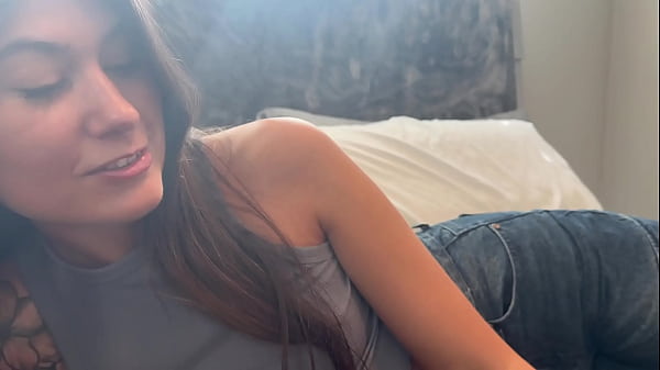 Horny Tenant Charlotte Mae Fucks Landlord Teddy Tarantino in Exchange for Paying Rent 