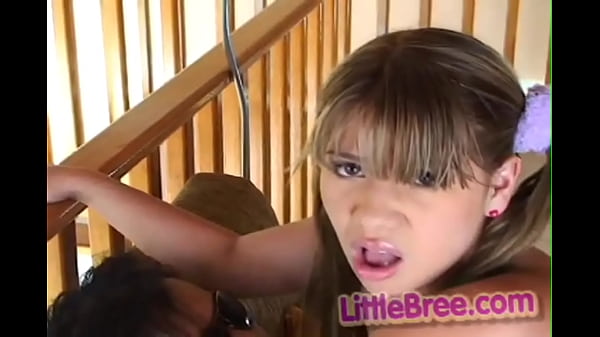 Play MP4 - Dick sucking teen Little Bree rides hard cock