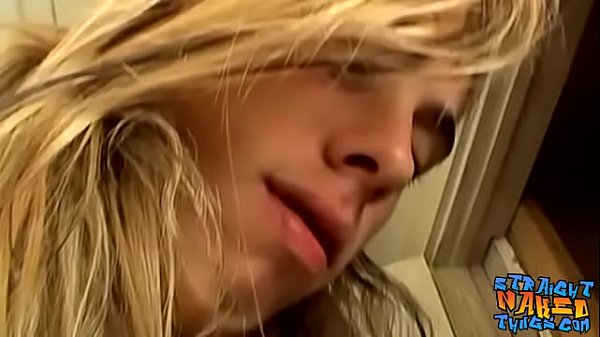 Blonde thug with piercing jerks off solo 