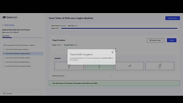 Delta math speedrun wr pr 