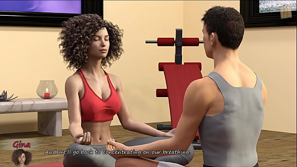 Big City Pleasures 55,Watch Gorgeous Gina Touching Her PussyThrough Her Yoga Pants