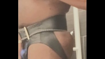 Black Muscle Masked Smoke Kink Jerk Off & Cum thumbnail