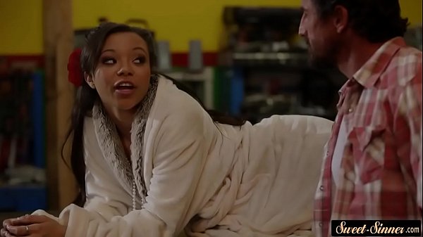 Highheeled ebony teen_fucked passionately