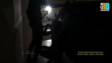 Realizador Baiano Bbc Tirei A Camisinha E Fudi A Hotwife Na Garagem, Apoiada No Carro Do Corno. Amador Interracial thumbnail
