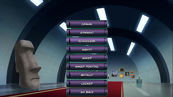 Barbra gordon shows off her sexy body to lex luthor