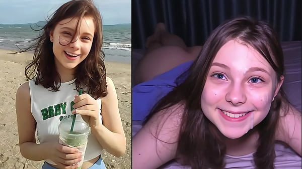 Play MP4 - Hooking Up At The Beach - Cutie Makes Him Cum THREE TIMES &excl;