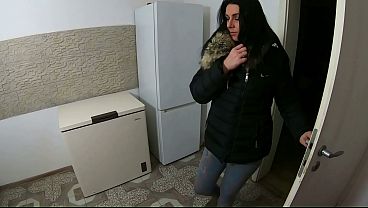 Nonton Cum-stained Downjacket & Rough Fuck &ndash; Facefuck, Anal Fingering & Messy Finish thumbnail