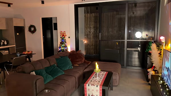 Nonton Stepdad Santa Fucks His Bad Girl On Christmas. Pov thumbnail