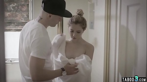 Innocent teen stepsister fucked by big cocked stepbro