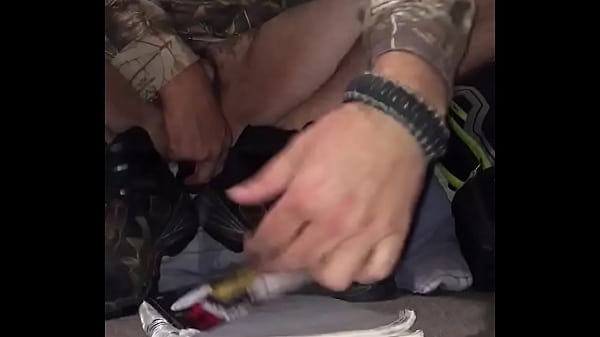 Work boots masterbation 