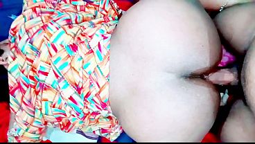 Indian bhabhi tight ass fucking video doggy style position with clear Hindi voice 