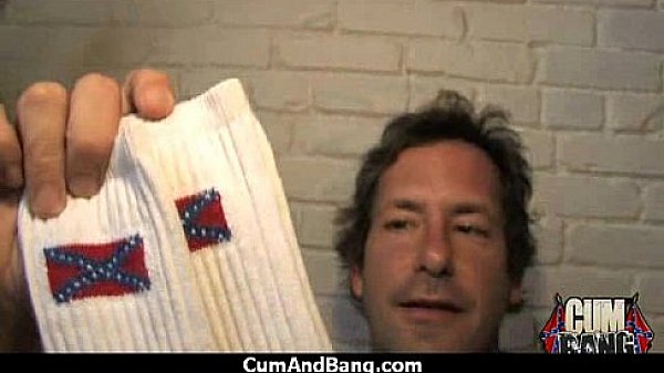 Busty Ebony Whore Gangbanged And Covered In Cum 4 thumbnail