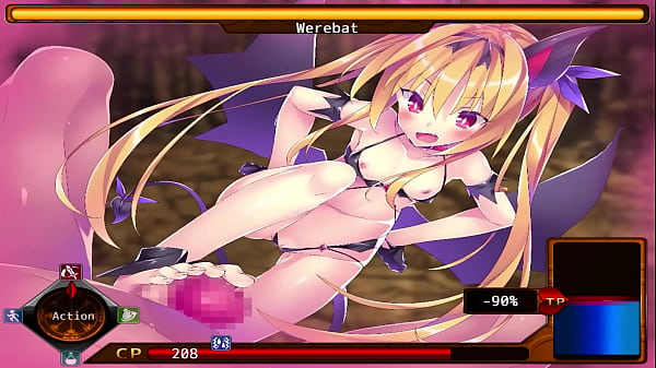 Monster Girl_Labyrinth - Succubus Amelia and_Werebat_Edits