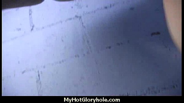 Blackchick blows fucks cock_on a naughty gloryhole 20