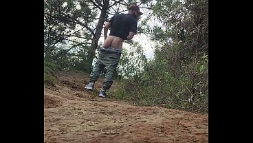 Blazex - Extreme Public Jerk Off: The Climax At The Lookout (part 2) thumbnail