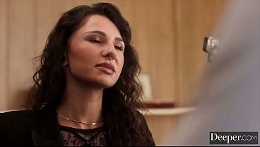 Deeper Submissive Honeybee Gets Dominated By Liz Jordan In BBC Threesome