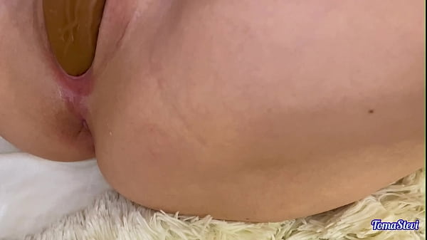 Juicy Girl In Solo Fucks Herself With A_Dildo And Gets An Orgasm_From A Vibrator - TomaStevi