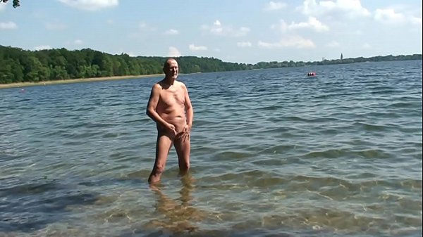 Wanking in the nudist area 4 
