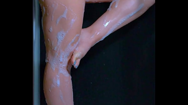 College_Babe s Soapy Shower Big_Ass Bouncing Bubbles