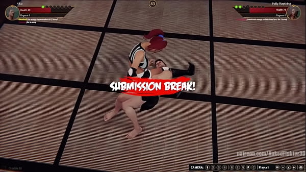 Gigi Vs Polly [nf3d Mixed Mma Femdom Combat] thumbnail