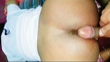 Indian bhabhi tight ass fucking video doggy style position with clear Hindi voice 