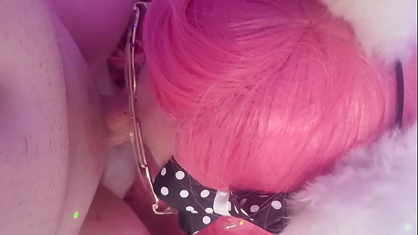 Play MP4 - CUMMING TWICE&excl; Femboy sucks and swallows 2 big loads&period;