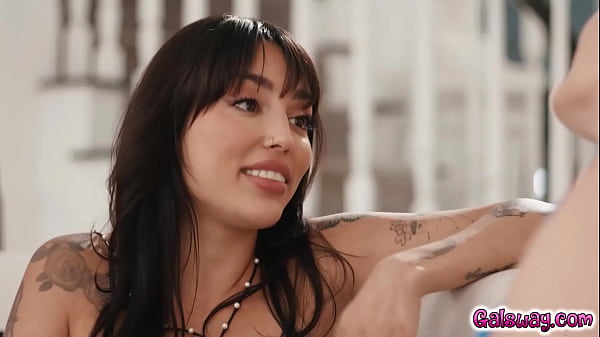 Play MP4 - Roommates Charlotte Stokely and Vanessa Skys passion for panties that they both end up havng a hot lesbian sex breaking their roommate code