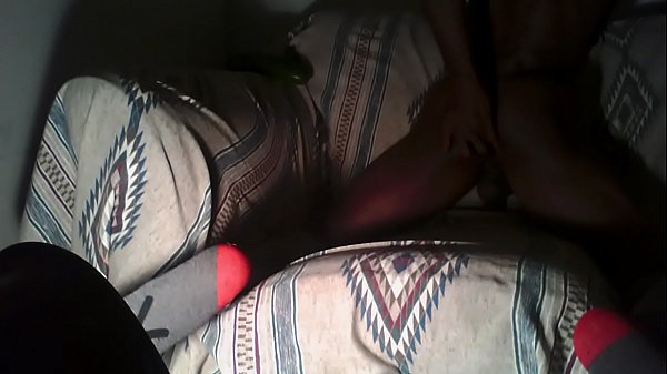 Black boy ride cucumber for first time 