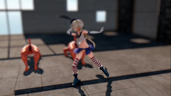 Miku miku dance sex dance by shimakaze 
