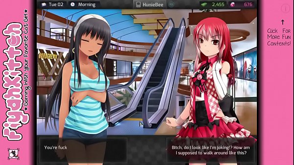 Who likes this kind of girl *huniepop* female walkthrough #1