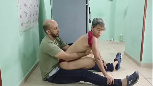 Play MP4 - He grabbed my stepsister near the refrigerator and ended up on his knees&comma; her mouth&comma; her moans&comma; and my cock saying it all&period; Sex addict&period;