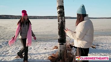 Cold crispy day just perfect for selfies and eating pussy at clubsweethearts