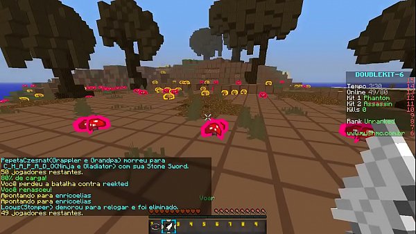 MINECRAFT HG COM UM BISCOITO ! 