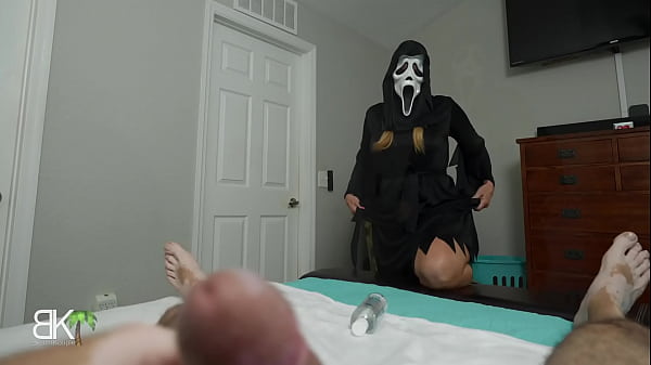 FREE Ghostface Fucker: Halloween Sloppy handjob. - 1of3 