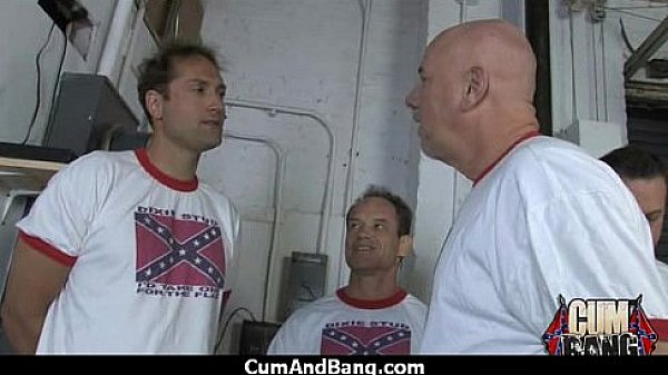 ?Interracial group blowjob from a ebony slut 27 