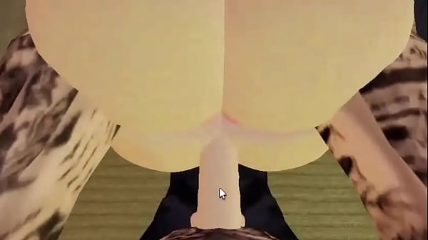 Beautiful big bootied woman asks to be fucked in a motel in roblox 