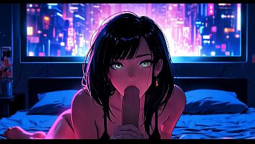 PMV - Neon Cyberpunk Hentai Girl [AI]