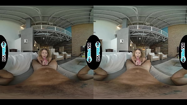 Wetvr petite girl fucks to not get evicted in pov virtual reality