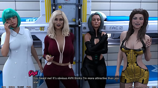 Stranded in space #3 competition between milfs and teens