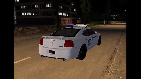 Play MP4 - NAKED POLICE CAR RIDE