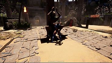 The Secret Ancient Statue Suddenly Came to Life and Began Pleasuring Lara Rhythmatically &ndash; 3D Hentai Game 